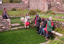Pilgrims gathering at Iona
