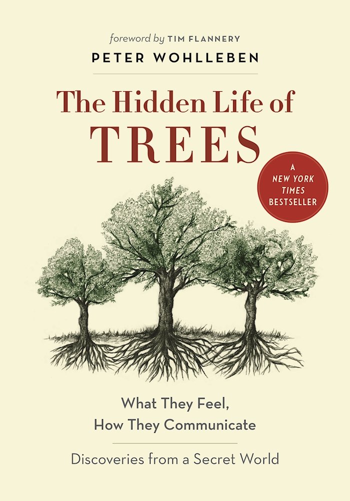 Book cover: The Hidden Life of Trees